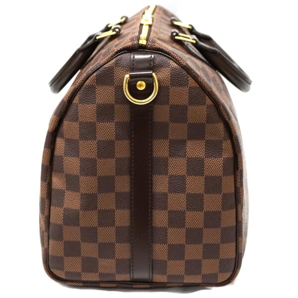 22 2096 3 Louis Vuitton Pedie Bandouliere 35 Damier Ebene Handbag Brown