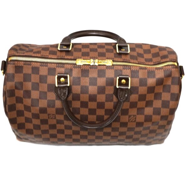 22 2096 7 Louis Vuitton Pedie Bandouliere 35 Damier Ebene Handbag Brown