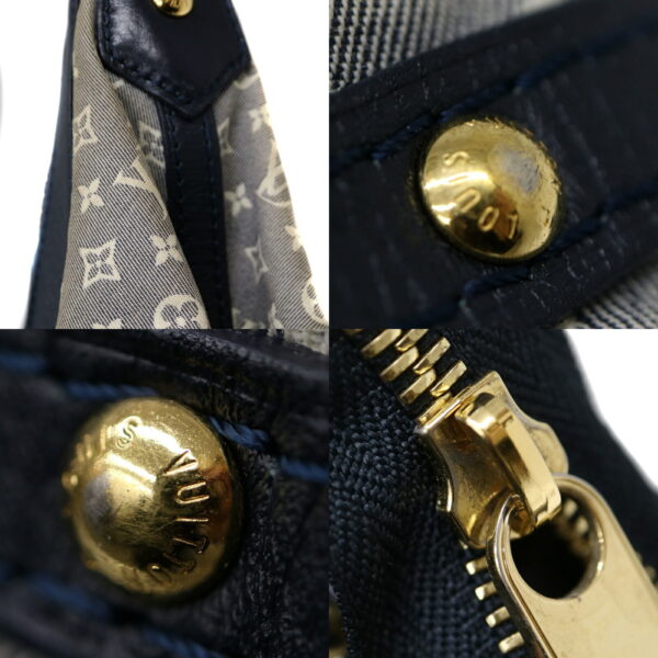 22 2420 10 Louis Vuitton Rhapsody MM Shoulder Bag Monogram Navy