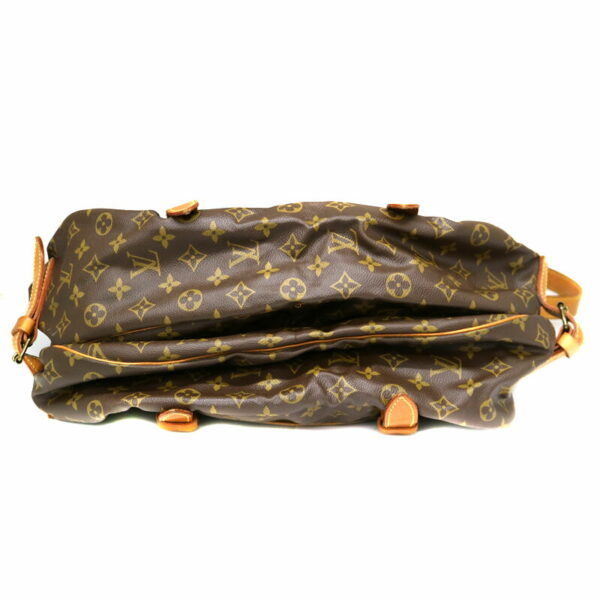 22 2431 6 Louis Vuitton Saumur 43 Shoulder Bag Monogram Canvas Brown