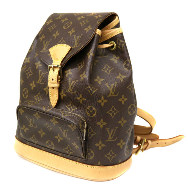 22 2542 1 Louis Vuitton Monsouris MM Rucksack Monogram Brown