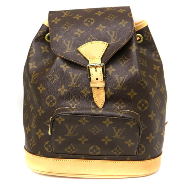 22 2542 2 Louis Vuitton Monsouris MM Rucksack Monogram Brown