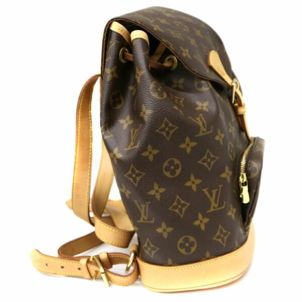 22 2542 4 Louis Vuitton Monsouris MM Rucksack Monogram Brown