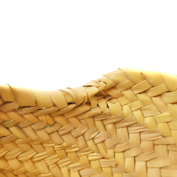 22 2550 10 Loewe Basket Palm Leaf Tote Bag Tan Beige