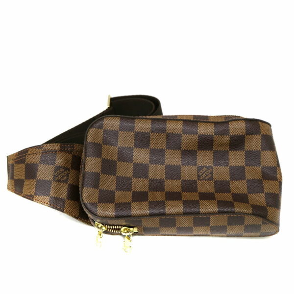 22 2556 2 Louis Vuitton Jeronimos Body Bag Damier Brown