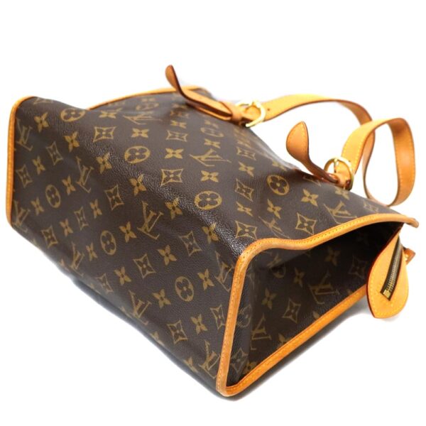 22 2969 6 Louis Vuitton Popincourt O Monogram Canvas Shoulder Bag Brown