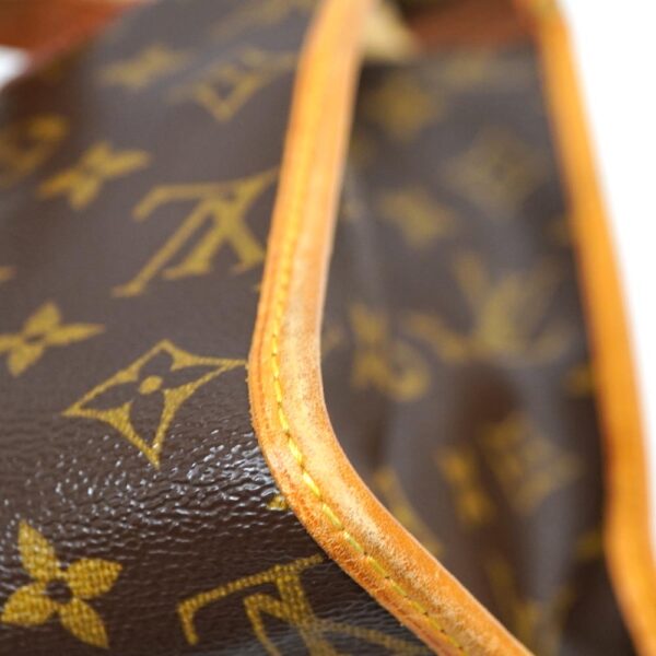 22 2969 9 Louis Vuitton Popincourt O Monogram Canvas Shoulder Bag Brown