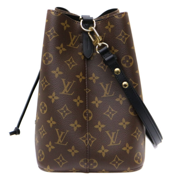 22 3071 3 Louis Vuitton Neonoe Shoulder Bag Monogram Brown Black