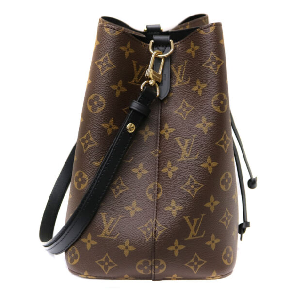 22 3071 4 Louis Vuitton Neonoe Shoulder Bag Monogram Brown Black