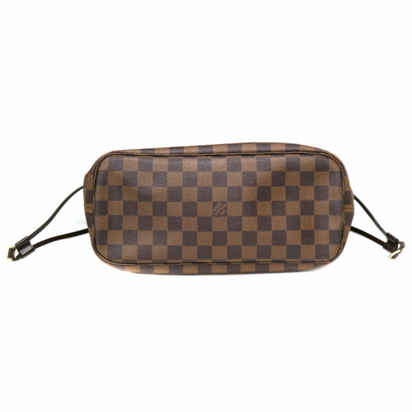 22 3201 6 Louis Vuitton Neverfull PM Tote Bag Damier Canvas Ebene Brown