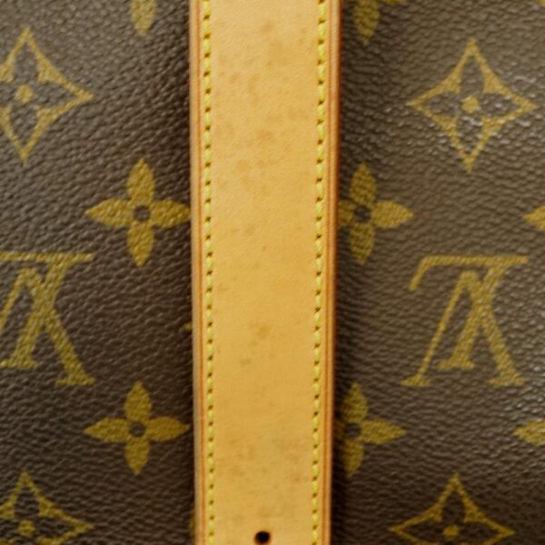 22 3202 13 Louis Vuitton Saumur 35 Monogram Canvas Shoulder Bag Brown