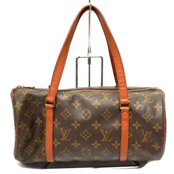 22 3207 1 Louis Vuitton Papillon 30 Monogram Canvas Tubular Bag Brown