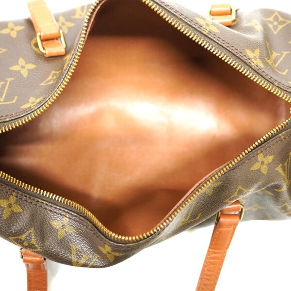 22 3207 8 Louis Vuitton Papillon 30 Monogram Canvas Tubular Bag Brown