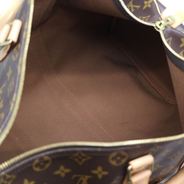 22 3222 6 Louis Vuitton Keepall 45 Bag Monogram Canvas Brown