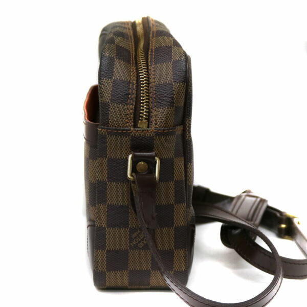 22 3302 3 Louis Vuitton Trocadero 27 Shoulder Bag Damier Canvas Ebene Brown