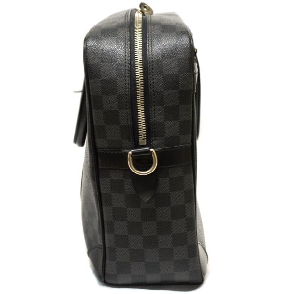 22 3302 4 Louis Vuitton Porte de Cumain Voyage Damier Graphite Business Bag