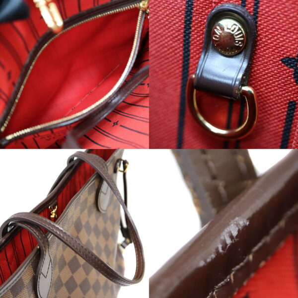 22 3415 8 Louis Vuitton Neverfull PM Tote Bag Canvas Brown