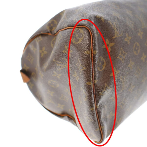 22 3416 5 Louis Vuitton Speedy 35 Monogram Handbag