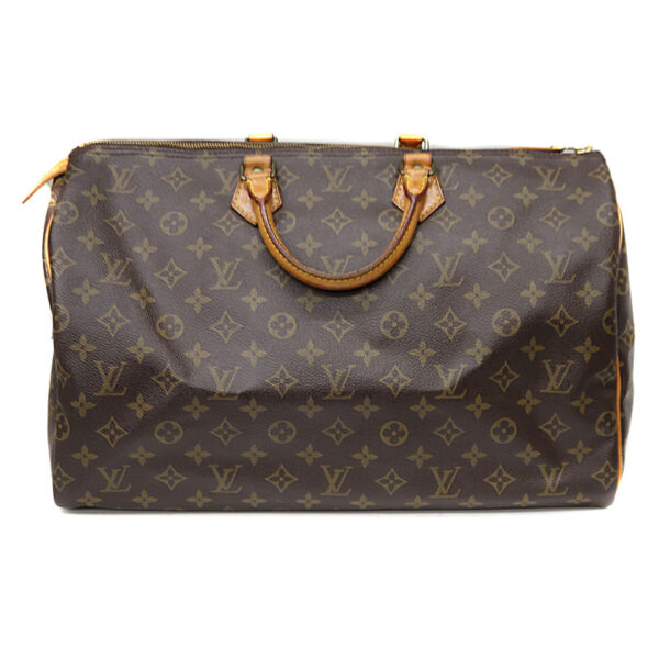 22 3430 1 ouis Vuitton Speedy 40 Handbag Canvas Brown