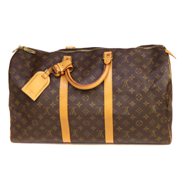 22 3490 3 Louis Vuitton Keepall 50 Bag Monogram Canvas Brown