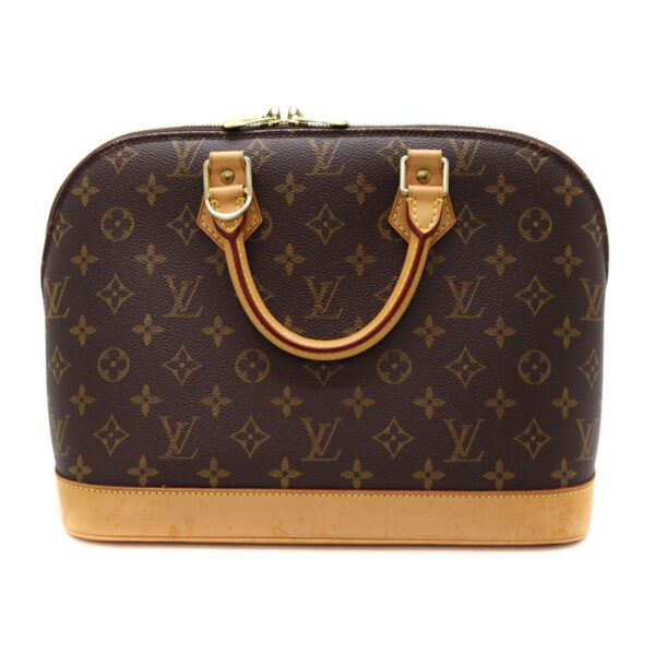 22 3513 1 Louis Vuitton Alma Handbag Monogram Canvas Brown