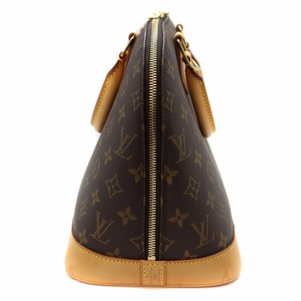 22 3513 4 Louis Vuitton Alma Handbag Monogram Canvas Brown