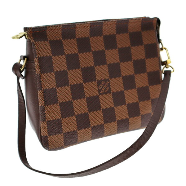 22 3537 1 Louis Vuitton Truth Pochette Pouch Damier Canvas Brown