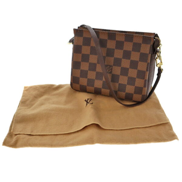 22 3537 10 Louis Vuitton Truth Pochette Pouch Damier Canvas Brown