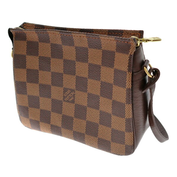 22 3537 2 Louis Vuitton Truth Pochette Pouch Damier Canvas Brown