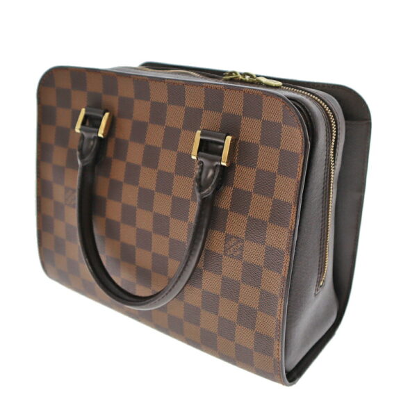 22 355 2 Louis Vuitton Triana Handbag Damier Canvas Brown