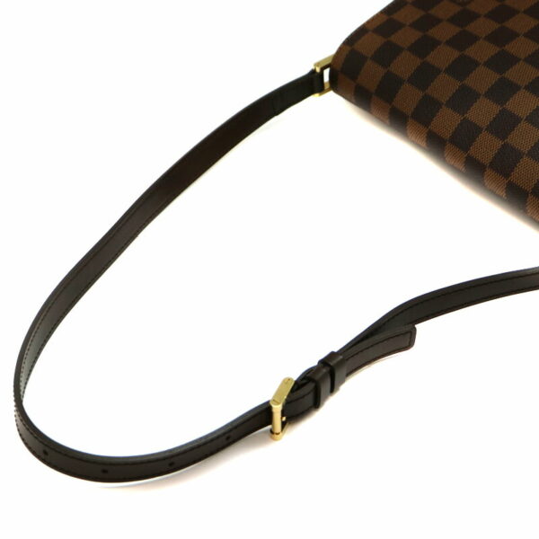 22 367 7 Louis Vuitton Musette Tango Short Shoulder Bag Damier Brown