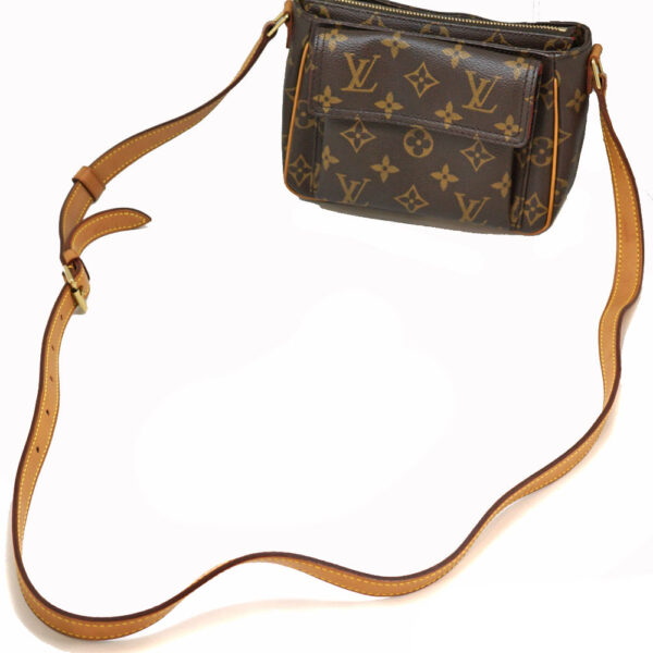 22 376 7 Louis Vuitton Viva Cite PM Shoulder Bag Canvas Brown