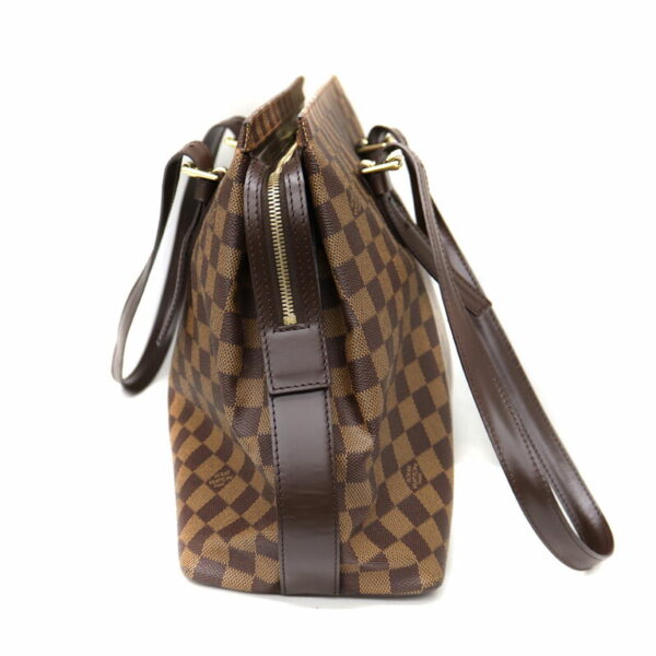 22 3814 4 Louis Vuitton Chelsea Shoulder Bag Canvas Brown