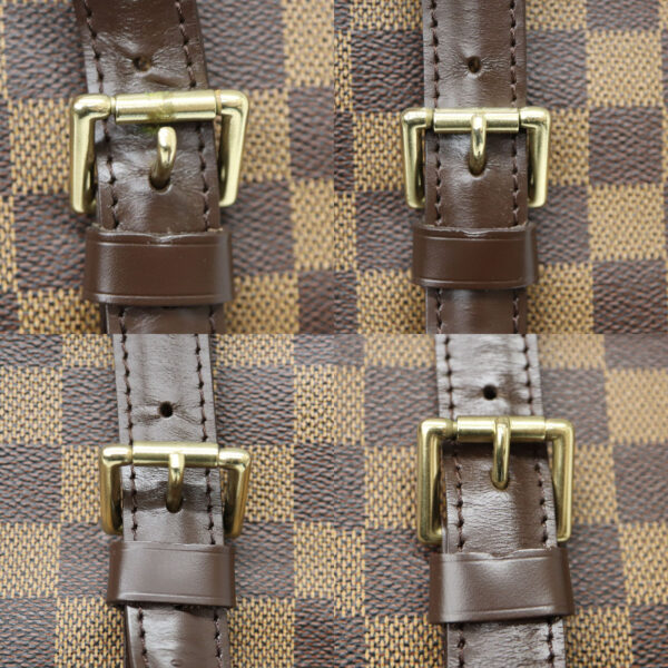 22 3814 7 Louis Vuitton Chelsea Shoulder Bag Canvas Brown