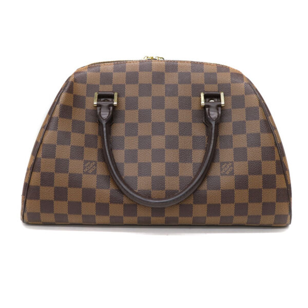 22 3836 1 Louis Vuitton Rivera MM Handbag Damier Canvas Ebene Brown