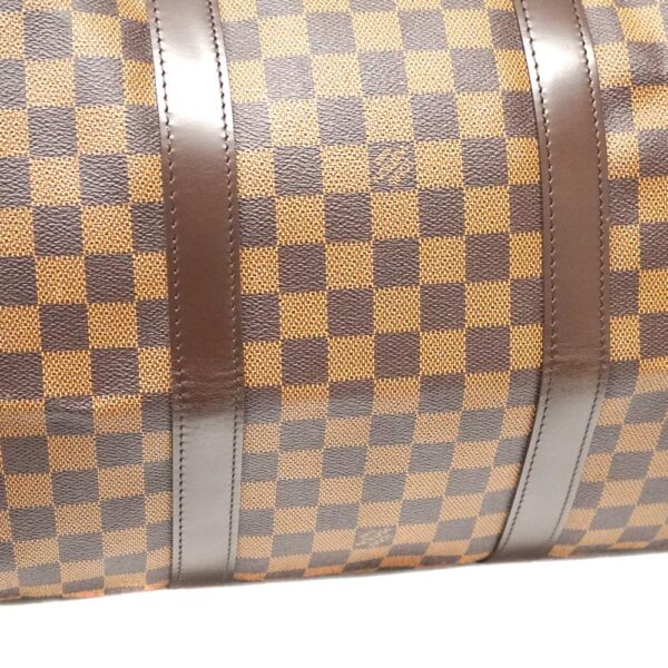 22 3839 11 Louis Vuitton Keepall Bandouliere 55 Damier Bag