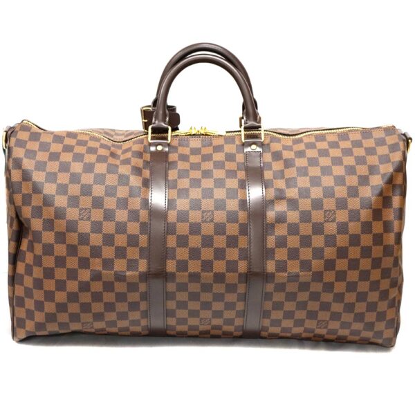 22 3839 2 Louis Vuitton Keepall Bandouliere 55 Damier Bag