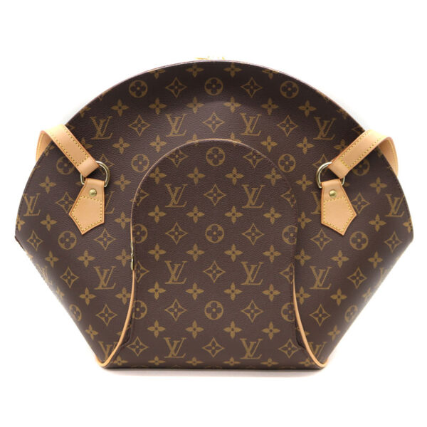 22 3858 1 Louis Vuitton Ellipse Shopping Handbag Canvas Brown