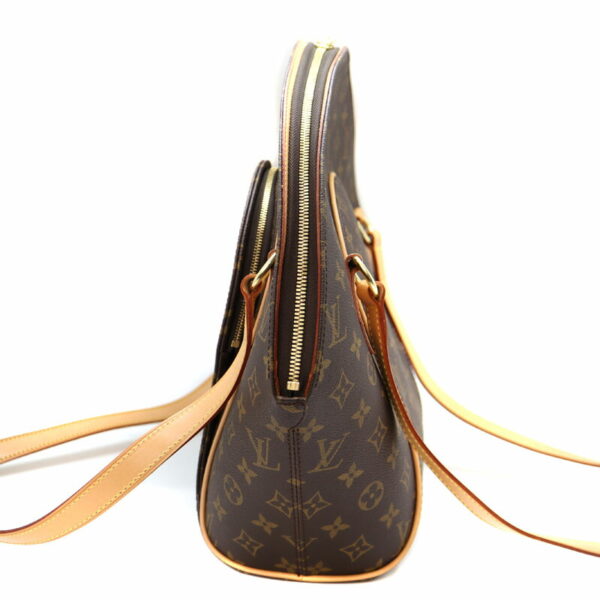 22 3858 3 Louis Vuitton Ellipse Shopping Handbag Canvas Brown