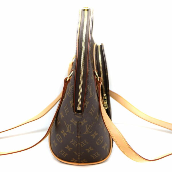 22 3858 4 1 Louis Vuitton Ellipse Shopping Handbag Canvas Brown