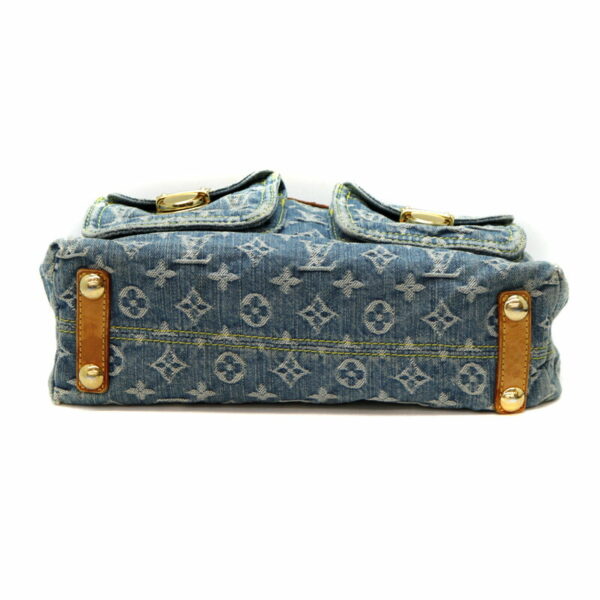 22 3922 5 Louis Vuitton Baggy PM Handbag Denim Blue