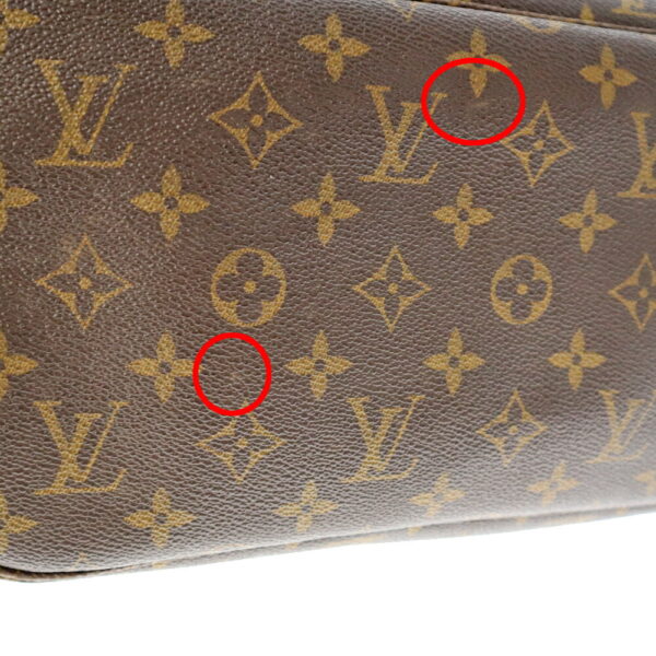 22 3968 17 Louis Vuitton Neverfull MM Tote Bag Monogram Canvas Brown