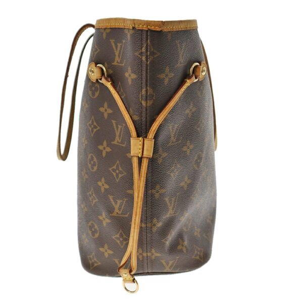 22 3968 3 Louis Vuitton Neverfull MM Tote Bag Monogram Canvas Brown