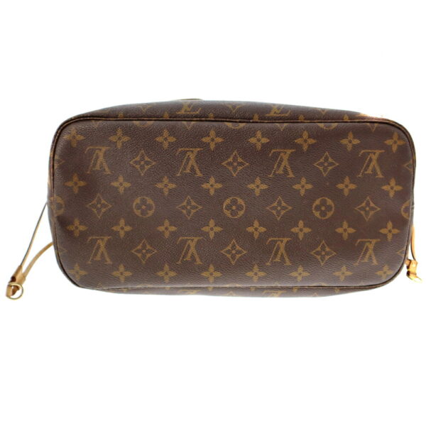 22 3968 4 Louis Vuitton Neverfull MM Tote Bag Monogram Canvas Brown