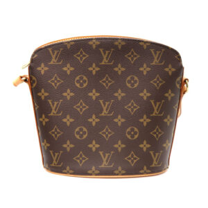 22 3974 1 Louis Vuitton Monogram Surene BB Chain Shoulder Bag Leather Brown Noir