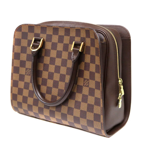 22 4015 1 Louis Vuitton Triana Handbag Canvas Brown