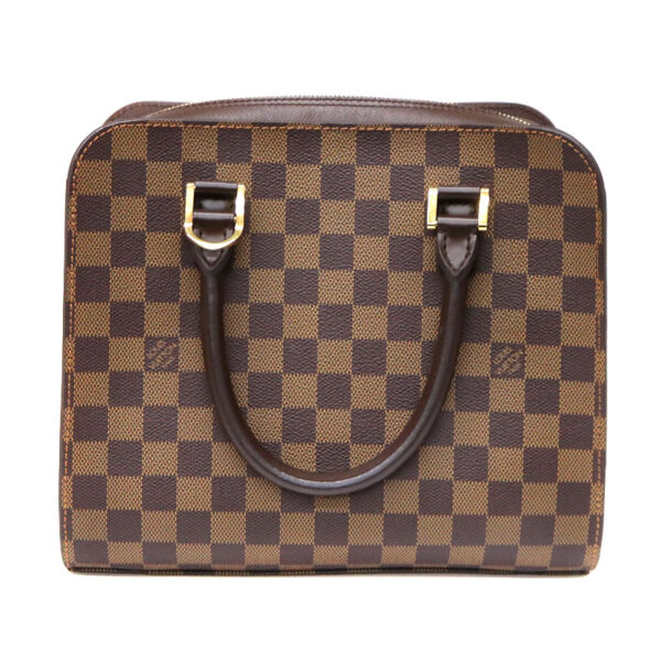 22 4015 2 Louis Vuitton Triana Handbag Canvas Brown