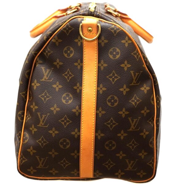 22 4102 3 Louis Vuitton Keepall Bandouliere 55 Monogram Bag