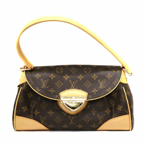 22 4259 1 Louis Vuitton Beverly MM Handbag Monogram Canvas Brown