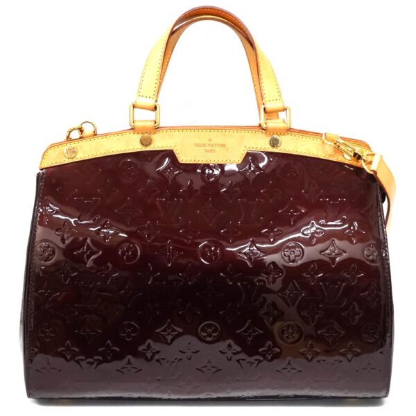 22 4298 1 Louis Vuitton Blair MM 2Way Vernis Handbag